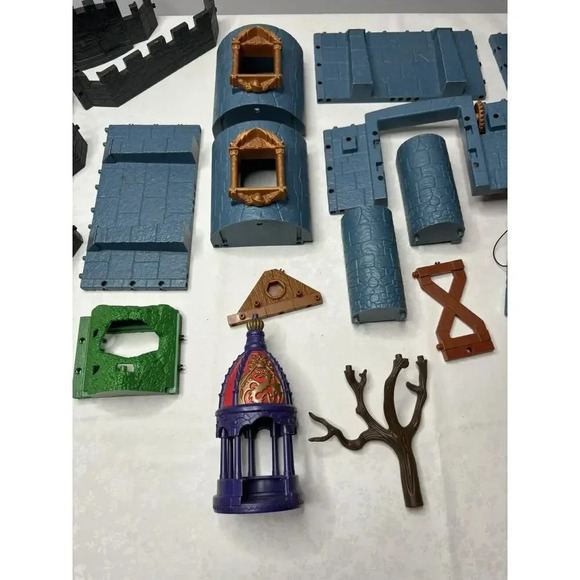 Fisher Price Mattel Imaginext Medieval Battle Castle Lot Vintage 2001 As Is - Picture 4 of 5